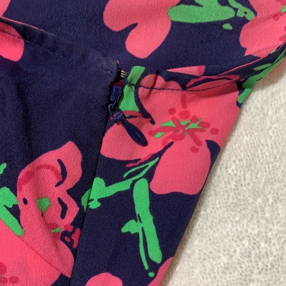 Lilly Pulitzer Allison Floral Ruffle Sleeveless Top, EU condition, size XS - Picture 7 of 10